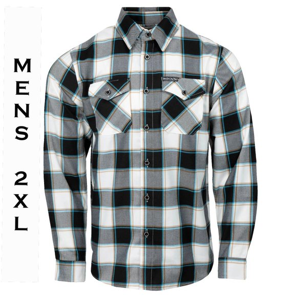 DIXXON x MUDVAYNE LD 50 Flannel Shirt - Collab - Men's 2XL - Picture 1 of 12